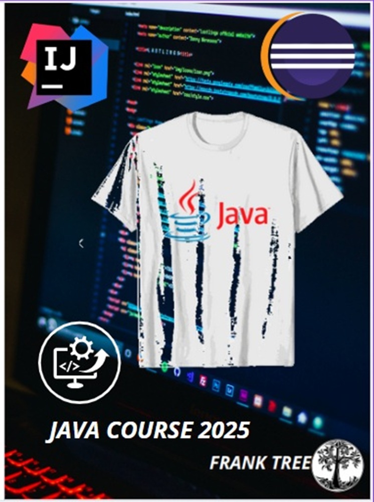 Java Course 2025 Book Cover